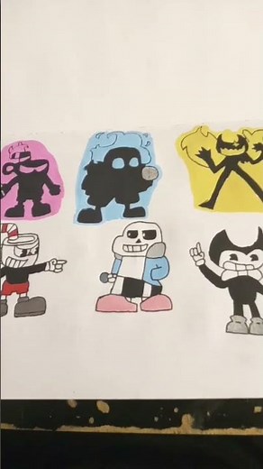 FNF Indie Cross Drawing!