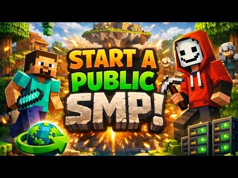 I Started a PUBLIC SMP… Anyone Can Join 😱