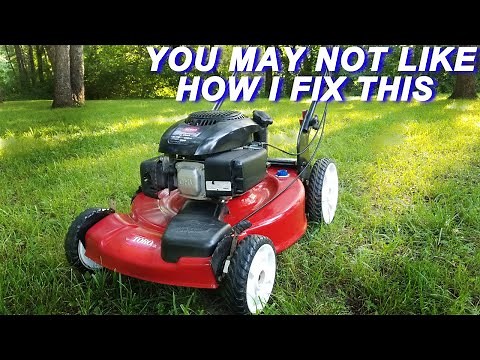 Fixing A Serious Oil Leak On A Toro Lawn Mower