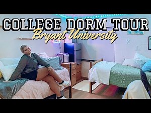 MY COLLEGE DORM TOUR | Bryant University Spring 2022