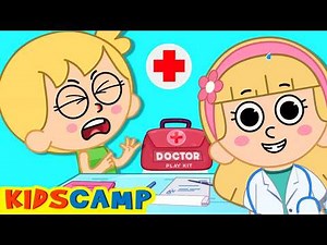 Doctor Song | Baby Eva Is Sick | KidsCamp Nursery Rhymes