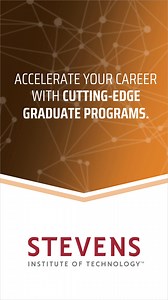 133K views · 23 reactions | Shape the future with a graduate degree from Stevens. Gain the skills, connections, and experience to drive innovation and transform your career. | Stevens Institute of Technology | Facebook