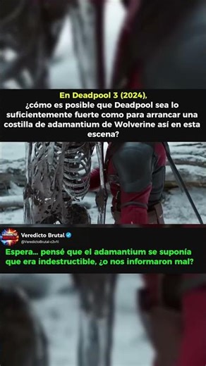 ¿El adamantium no es indestructible?! Deadpool 3 acaba de cambiarlo todo 😳