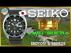 The New King! | Seiko Prospex King Turtle 200m Automatic Diver SBDY051 | SRPE05 Unbox & Review