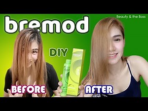 BREMOD HAIR COLOR WITHOUT BLEACH | DIY Hair Color At Home | Ash Blonde To Metallic Gray? P100 Only