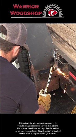 Replacing a set of trailer fenders on a car hauler