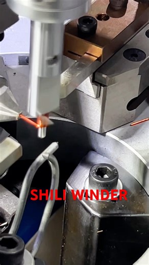 Air coil Spring coil fully automatic winder #machine