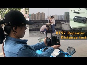 RETEVIS RT97 filed test with the handheld radio