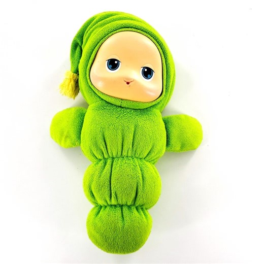Hasbro 2009 Playskool Glo Worm Lullaby 10" Plush Toy Green Tested & Works - Etsy
