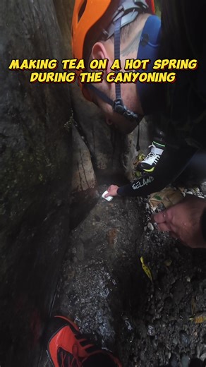 🫖 Have you ever tried drinking tea made from a hot spring? For more info and booking: 🌐 basalticazores.com 📩 info@basalticazores.com 📞 Whatsapp : 351 923 524 783 #azores #azoreswhatelse #canyoning