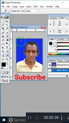 How to Remove Image Background in Photoshop 7.0 | Low PC Easy Method #Photoshop7.0