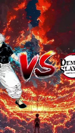 Epic Anime Battle: Gojo vs Demon Slayer