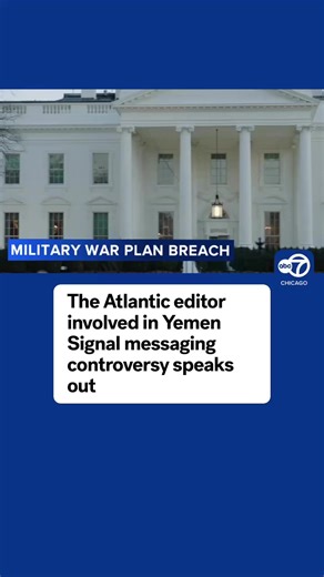 17K views · 128 reactions | "My reaction was, I think I've discovered a massive security breach in the United States national security system," Atlantic editor-in-chief Jeffrey Goldberg told Prime's Linsey Davis. https://bit.ly/4iYmqxx | ABC 7 Chicago | Facebook