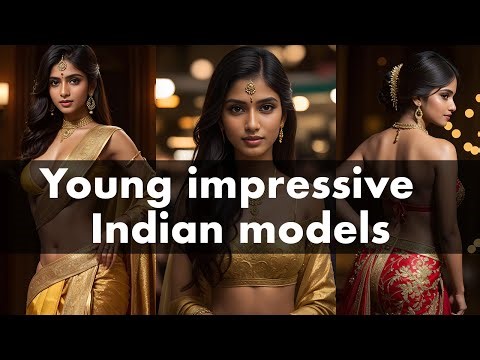 [AI Art] Female Indian models in different places 4K