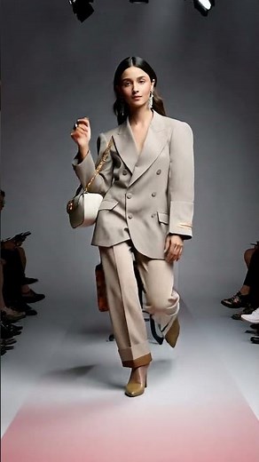 Alia Bhatt’s AI Fashion Shoot Turns Into Runway Walk | Cinematic AI Video by ACI #aci #aciai