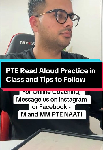 PTE Read Aloud Practice in Class and Tips to Follow #ptespeaking #ptelistening #ptereading #ptewriting #pteacademic #ptecore #ptesuccess #ptepreparation #pteclass #mmmptenaati