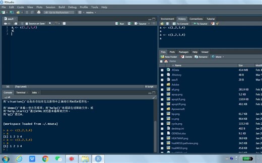 把R语言代码保存为脚本文件