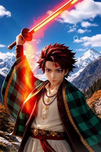 Tanjiro’s Sun Breathing Awakens 🌞 | Hinokami Kagura Edit | Demon Slayer Intro #shorts