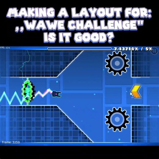 making a layout for wawe! part 1 #gd #wawe #layout