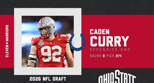 Indianapolis Colts Select Ohio State Defensive End Caden Curry in Sixth Round of 2026 NFL Draft