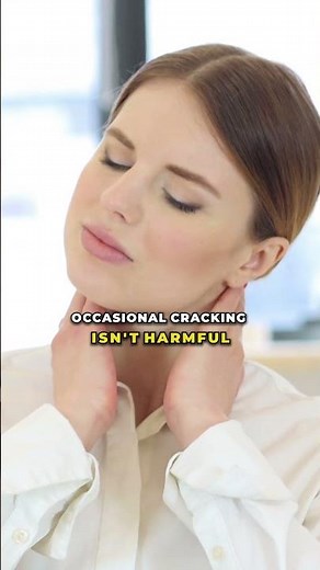 Why You Should Stop Cracking Your Neck