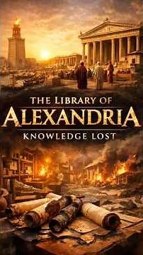 The Library of Alexandria: Greatest Knowledge Lost in History (60s Documentary)