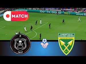 Orlando Pirates vs Golden Arrows | Premiership 2026 Simulation | eFootball PES 21 Realistic Gameplay