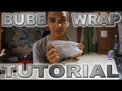 HOW TO POP BUBBLE WRAP THE EASIEST WAY TUTORIAL