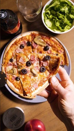 🍕 Pizza Wrap -750 kcal #recipe