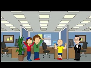 Caillou throws a temper tantrum to Alvin Hung to go back to his business at GoAnimate and gets groun