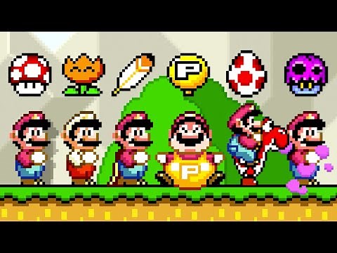 Super Mario Maker 2 - All Super Mario World Power-Ups
