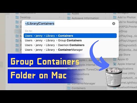 How to Clear Group Containers Folder on Mac?