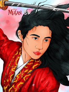 MULAN - Poster Design (illustration) - Marven Laguerre