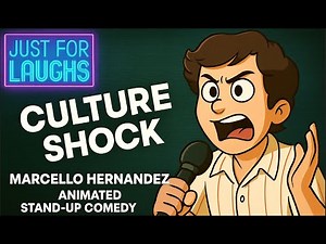 Marcello Hernandez animated stand-up comedy 2025 | Culture Shock, Real Life Humor