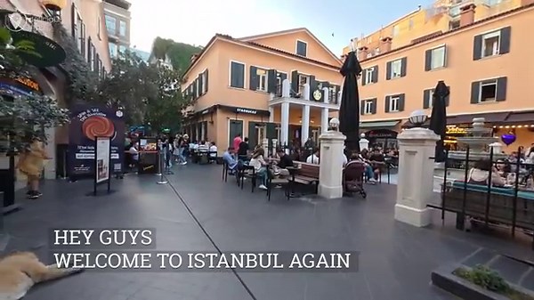 4K Istanbul Turkey 2025 | Evening Walk Istiklal Street To Taksim | City Lights & Real Life Tour