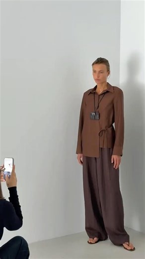 Sneak into the fitting of our latest collection and see how the looks come to life ✨