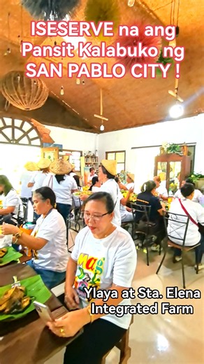 MABUHAY! Pansit Kalabuko is a unique and healthy stir-fried noodle dish originating from San Pablo City, Laguna. This delicacy is made with a variety of vegetables and fruits, including papaya, buko (young coconut), squash, malunggay (moringa), camote tops, and many more. Kaya Tara na!! DM US FOR RESERVATIONS! #FarmLife #NatureLovers #RuralGetaway" #fblifestyletyle #ylayaatstaElena #balikanangsanpablo #fblifestyle #foundonlyinsanpablocity #dancingkusinera #kusinerodebukid #binatangbukid #LoveThe