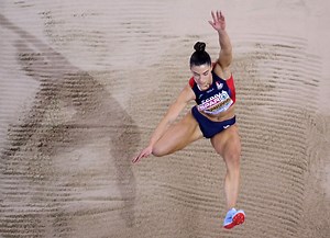 How Ivana Spanovic 🇷🇸 captured her third successive European indoor long jump title in 2019. 👑 | European Athletics
