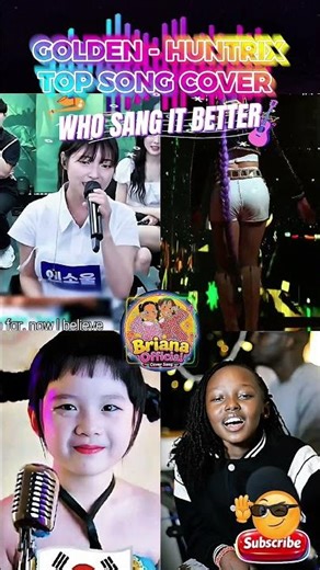 SINGING BATTLE 🔥 GOLDEN HUNTR/X ( COVER ) WHO SINGS BETTER ? KPop Demon Hunters | #shorts #trending