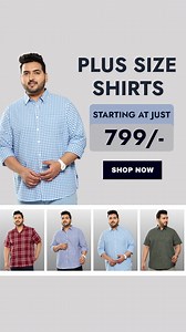 Explore stylish plus-size men’s clothing at Thomas Scott — from shirts to jackets designed for comfort & fit. Shop quality, size-inclusive fashion online in India. | Thomas Scott