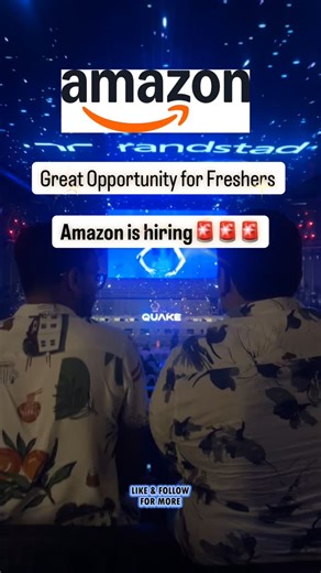 @guide_to_career on Instagram: "🚨 AMAZON IS HIRING IN HYDERABAD! 🚨 Amazon Development Centre is hiring for the Transportation Representative role — a great opportunity to start or grow your career with a global brand 🌍 📍 Location: Hyderabad 🎓 Eligibility: Freshers & up to 3 years experience 💼 Role: Transportation Representative ✨ Skills Needed: Communication, coordination, problem-solving If you’re looking for a stable job, career growth, and exposure to Amazon’s operations, this role is f