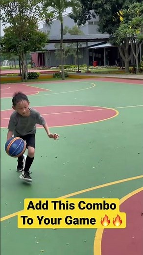 Add This Combo To Your Game | Fun Basketball Dribbling Drill for 7 Years Old Kids