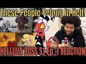 HELLUVA BOSS S1 Ep. 1 - Murder Family REACTION | Discretion Is Advised!