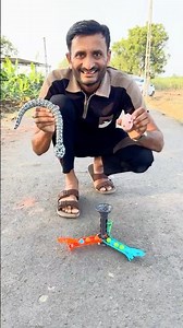 Spinning Tower Ball VS Remote Control Snake