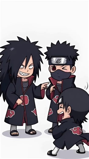 When Baby Itachi Kicks Madara 😭💀