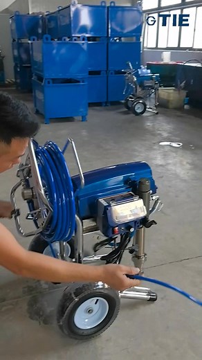 165K views · 1.8K reactions | One video to show how to rewind hose quick with our new hose management system With the new upgraded rack, can easily deploy and rewind hose without twisting. Fixed the rack at the pull of one switch, no worries about moving when spraying. If you are interested, contact us for more! Website: www.tiesprayer.com WhatsApp: 159 6007 4812 Email: tie@gjyd-tech.com #airless #paintsprayer #hose | Fuzhou Guanjie Yongdao Technology Co.,Ltd | Facebook