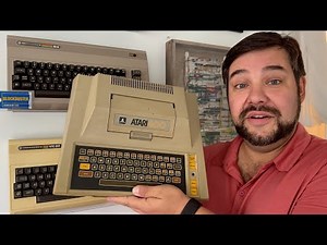 Let's Compare the RF, Composite, and S Video Picture Quality on a UAV Modded Atari 400