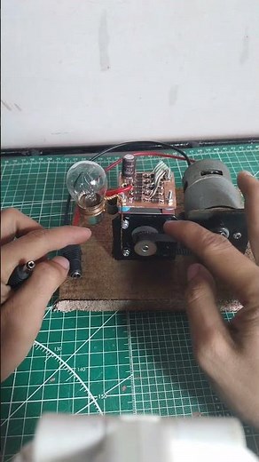 Penjelasan membuat generator listrik mini