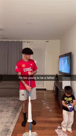 I’m too young to be a father…