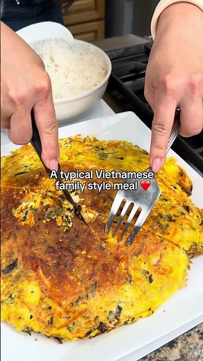 A typical Vietnamese family meal ♥️
